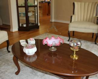 Coffee Table, Oval Shape