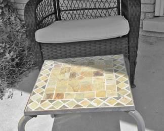 Rocker and Patio Table