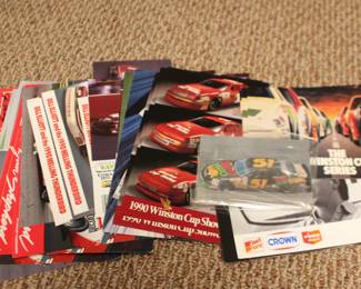 Postcards, Nascar Driver Brochures