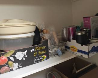 Tupperware and Mugs