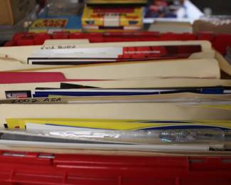 Nascar Autographs, Postcards, Brochures, Cards, More