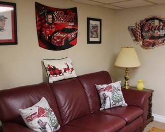 Sofa Basement Sign Car Hood