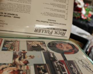 Autographs of Race Car Drivers
