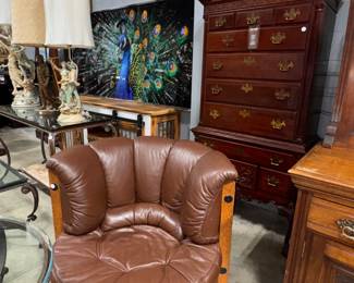 LEATHER CHAIR ORLANDO