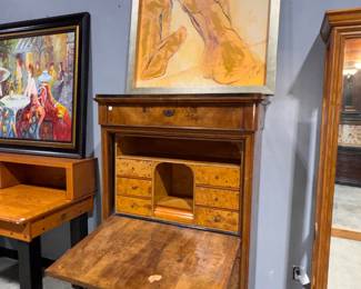 ANTIQUE DROP FRONT DESK ORLANDO