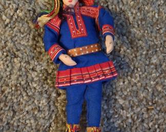 Sami Traditional Costume Doll