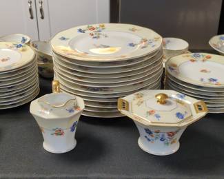 Theodore Haviland Limoges "Rose Spray" China Set