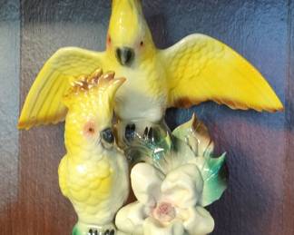 Vintage Maddux of California Yellow Cockatoo Figurine