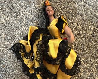 Marin Chiclana Spanish Flamenco Dancer Doll