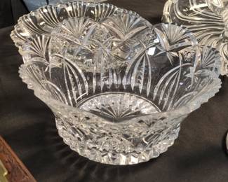Cristal D'Arques-Durand Vincennes Crystal Bowl