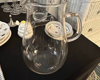 Princess House Heritage Glass Pitcher