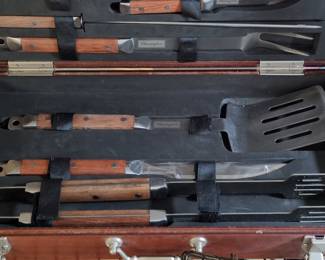 Char-Griller BBQ Tool Set in Case