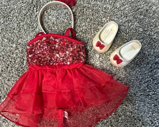 American Girl Doll Sparkly Jazz Outfit