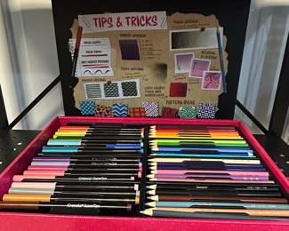 Crayola SuperTips Markers and Colored Pencils Set