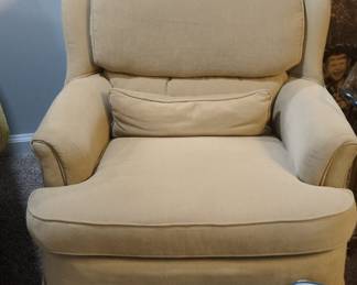 Ethan Allen Upholstered Armchair