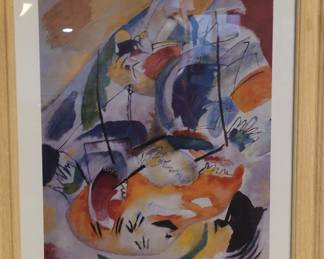 Wassily Kandinsky "Improvisation 31 (Sea Battle)" Print