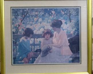 The Garden Bench by Rae Sloan Bredin