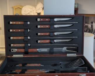 Char-Griller BBQ Tool Set in Case