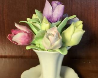 Coalport Porcelain Tulip Bouquet