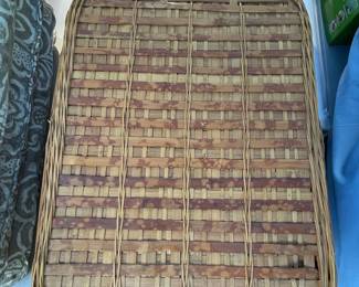 Vintage Wicker Picnic Basket