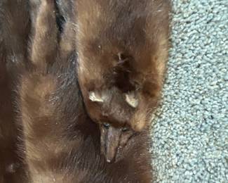 Mink Fur Stole