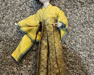 Vintage Nishi & Co. Japanese Geisha Doll
