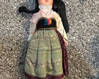 Vintage German Black Forest Doll