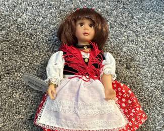 Heubach Doll in Traditional Bavarian Dress