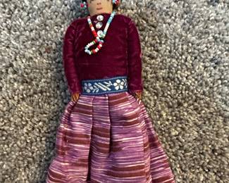 Handmade Native American Style Cloth Doll