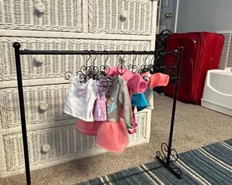 Doll Clothes Rack