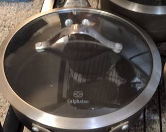 Calphalon Contemporary Hard-Anodized Nonstick Sauté Pan with Lid