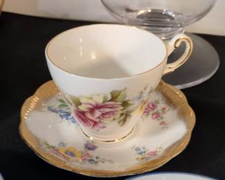 Regency "Old Country Roses" Teacup and Saucer