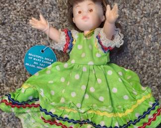 Beautiful Dolls of Many Lands Brazil Doll