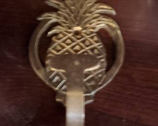Brass Pineapple Door Knocker