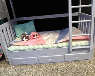Our Generation Doll Bunk Bed with Drawers