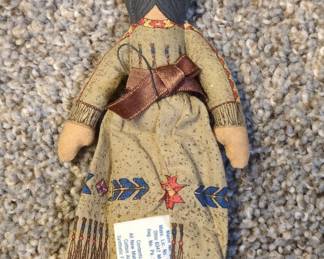 Hallmark "Famous Americans" Series Indian Maiden Cloth Doll