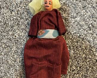 Vintage Afghan Man Doll
