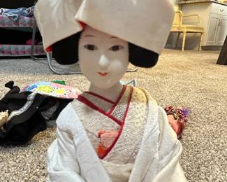 Japanese Geisha Bride Doll (Hanayome Ningyo)