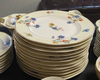 Theodore Haviland Limoges "Rose Spray" China Set
