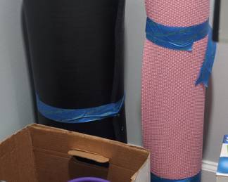Yoga Mat Set with Resistance Bands