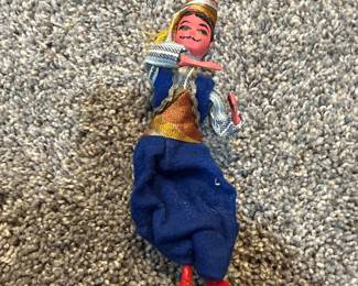 Vintage Rajasthani Kathputli Puppet Doll