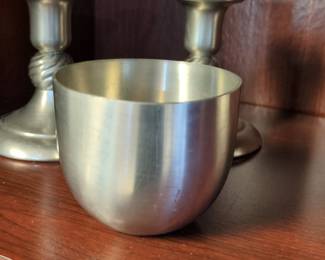 Pewter Jefferson Cup