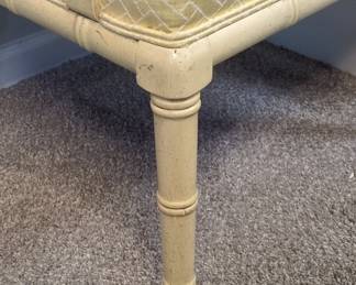 Hickory Chair Faux Bamboo Armchair