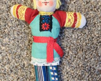 Vintage Russian Folk Doll