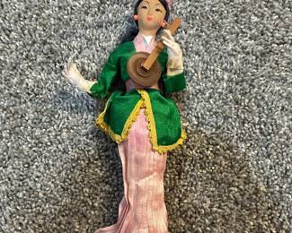 Vintage Vietnamese Doll with Sapeh