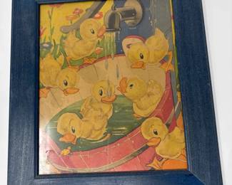 Adorable Baby Duck Print