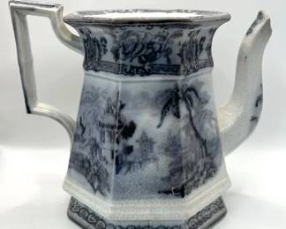 Cyprus Davenport Ironstone 8" Tall Teapot — Imperfect