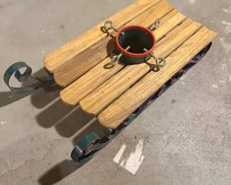 31” Christmas Tree Stand Sled