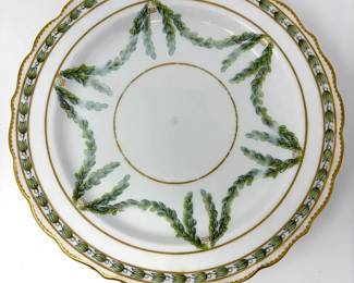 (5) 9” Royal Worcester China Plates