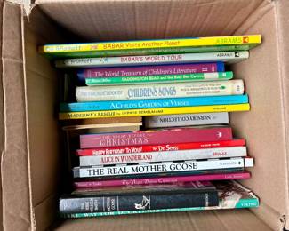 Box of Vintage Children's Books